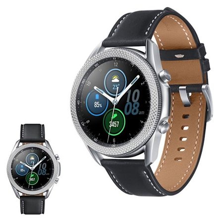 Samsung Galaxy Watch 3 (41 mm) ring med strassdekor - Silver