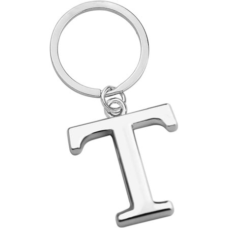 Nøkkelringbokstav - Initial Alphabet Key Ring Charm Bokstav