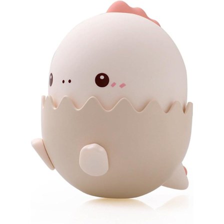 Dinosaurie Nattlampa - 3 Ljusstyrkor & 7 Färgbyten | USB-laddad | Timerfunktion | Söt Present till Barn