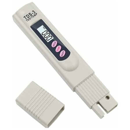TDS-3 Drikkevandsmåler LCD Digital Bærbar Vandkvalitetstester Pen Temperatur, PPM Vandrenhedstester 0-9990 PPM Drikkevand Hydroponics