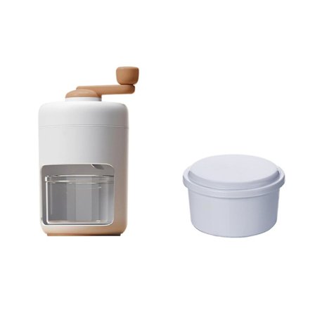 Bærbar Isknuser Shaved Ice Maskin Isbitbrett