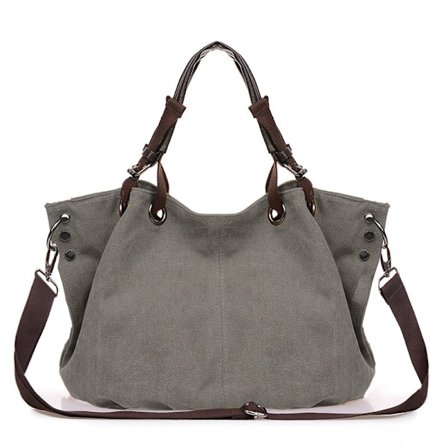 Uusi eurooppalainen ja amerikkalainen muoti naisten laukku yksinkertainen rento kangaskassi suuri kapasiteetti käsilaukku olkalaukku olkalaukku