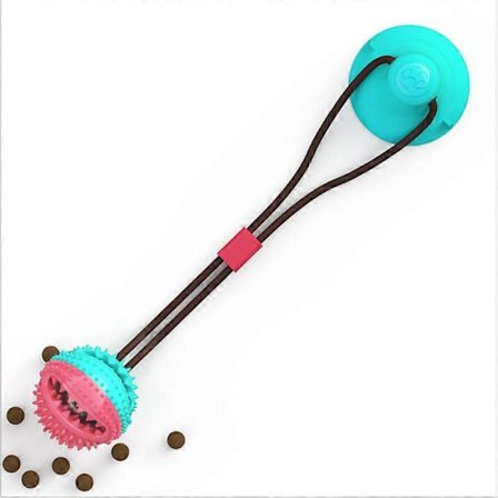 Hundleksaker Ben Tandborste Pinne för Stora Hundar Tuggleksaker Valpleksaker Gummi Husdjursleksaker