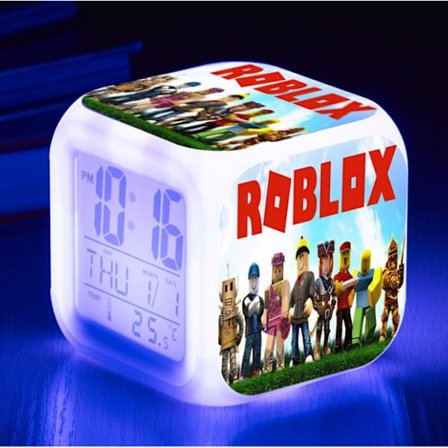 Roblox Vækkeur til Børn med 7 Farveskiftende Lys [JSR]