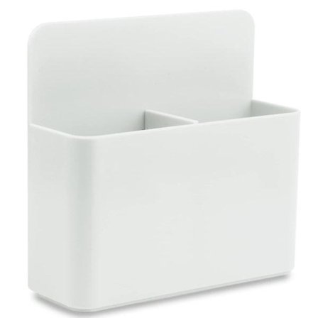 Magneettinen kynäteline Magneettinen tussinpidike Valkotaulun kynäteline Järjestäjä, jossa on vahva anisotrooppinen magneettilevy (valkoinen)