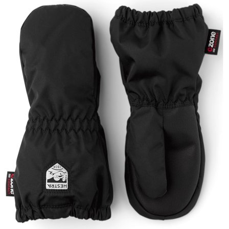 Hestra Kids' CZone Contact Shell - Mitt Children everyday gloves Black 2