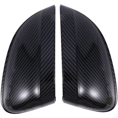 ABS Fiber Sidespejlkappe til Audi A4 B9 2017-2019 Høj Konfiguration