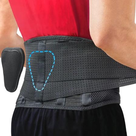 Ryggstöd för Män och Kvinnor Ländryggsvärk, Ryggstödsbälte, Ländryggsbandage för Smärtlindring, Diskbråck, Ischias, Skoliose och Mer (XL)