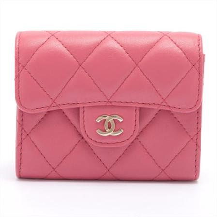 Chanel Vintage Pre-owned Clutch Pink, Dame Vintage Accessories, Størrelse: ONE Size