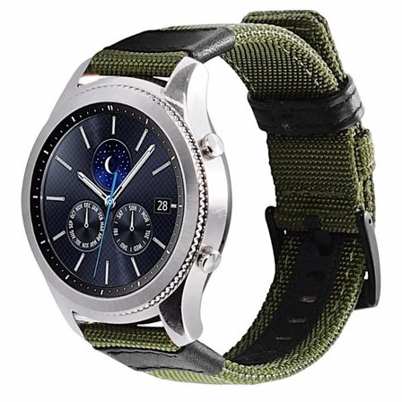 Komfortable Nylonarmbånd - Samsung Galaxy Watch S3 Frontier