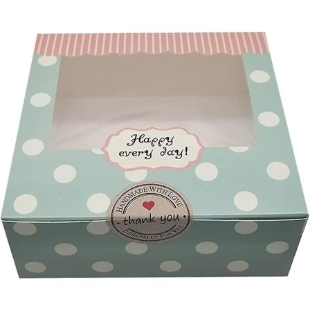 Mu Mianhua 18 stk. Heilwiy Kageæsker i Papir til Huler Cookie Cupcake Konditori Emballage Gave