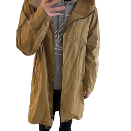Beige parkajacka från Acne