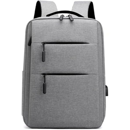 Miesten Business High Capacity Computer Bag Backpack Gray