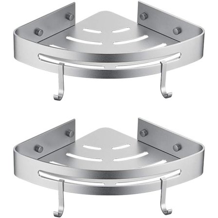 Duschhörnshylla, Badhylla Utan Borrning, Tillbehör