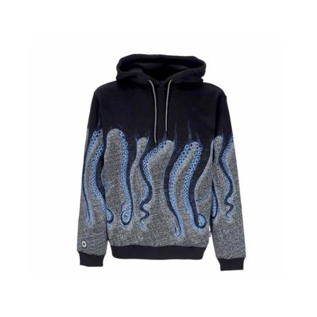 Octopus, Hoodies Zwart, Heren, Maat:XS