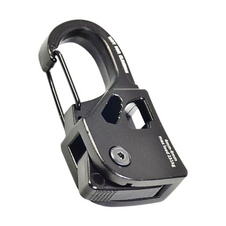 Ohut retkeilyköysipidike, alumiiniseos, tunnistelukitus, välitön järjestelyratkaisu