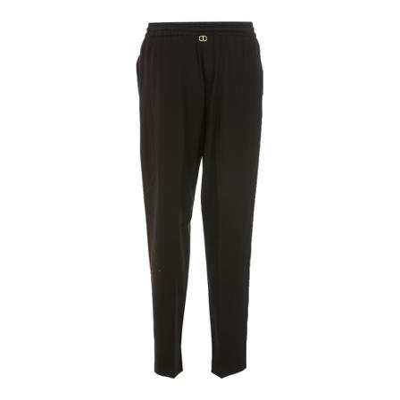 Twinset, Trousers Czarny, Kobieta, Rozmiar: L