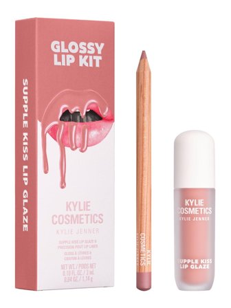 Kylie Cosmetics Lipstick Set Set cont: Matte Liquid Lipstick 3 ml + Lip Liner 1,1 g N° 355 Comes Naturally 1.0items