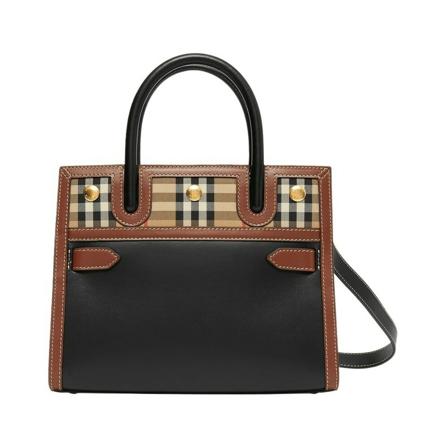 Burberry, Tote Bags Beige, Dames, Maat:ONE Size
