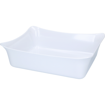 Fleur Crock 1/2 Gastro Hvit