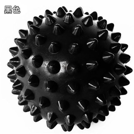 Fodbold fodmassage fitnessbold cervikal slag bold sort