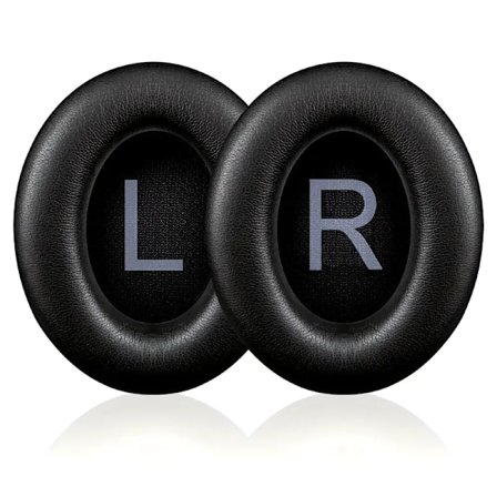 Erstatnings øreputer for Bose Noise Cancelling Headphones 700 (Nc700) - Mykt PU-lær (Svart)