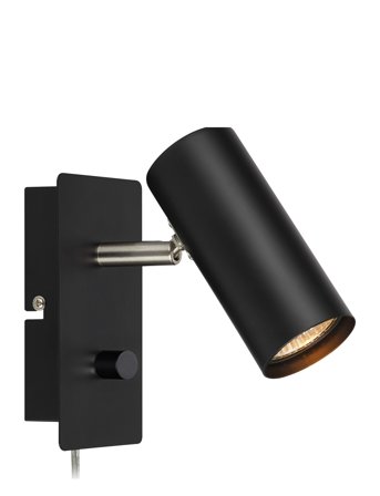 Markslöjd Lighting Barcelona Wall 1L Black - Black - ONE SIZE