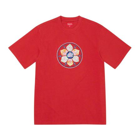 Supreme, T-Shirts Rood, Dames, Maat:XL