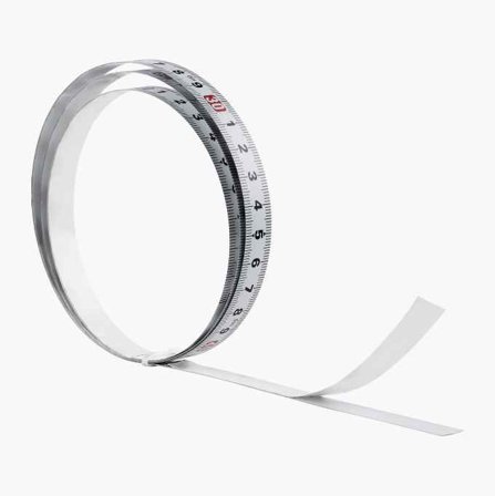 Stålmåttband 1 m självhäftande