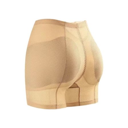 Butt Lifter Shaper Trosor Höftskydd Shapewear BEIGE L
