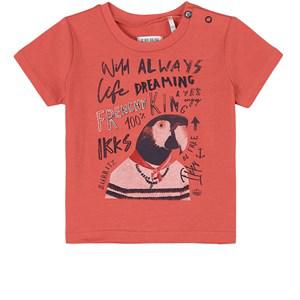 Kids - IKKS Red Graphic Print T-Shirt 6 Months - Tops - 6 months - Red