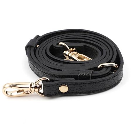 Axelrem för damer 120 cm Justerbar Svart