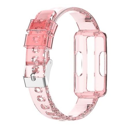 För Fitbit Inspire 2 Transparent Silikon Integrated Watch Band