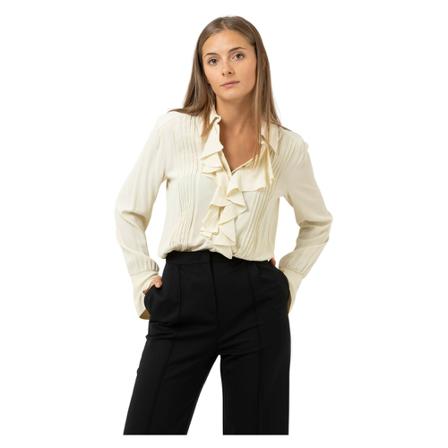 Patrizia Pepe Shirts Hvid, Dame Skjorter
