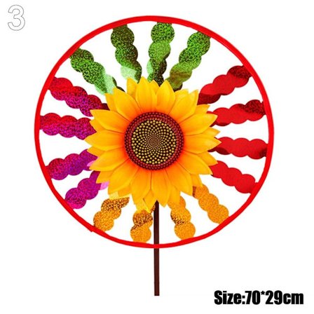 Färgglada djurväderkvarnar Layout Pinwheels Leksaker 3 3