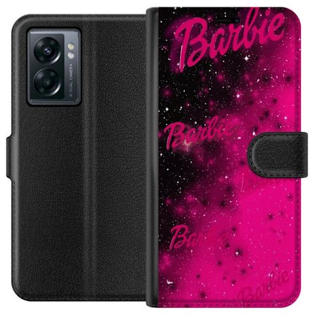 OnePlus Nord N300 Tegnebogsetui Louis Vuitton dødningehoved sommerfugle - luksuriøst pink motiv med glam, dødningehoved og mode vibe i eksklusivt d