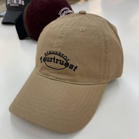 Fashion Baseball Cap Bogstav Broderet Baseball Cap KHAKI