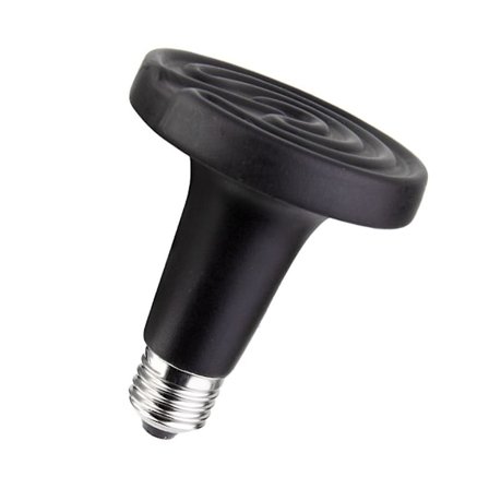 E27 Reptil Varmelampe Infrarød Varmelampe Pære Dia.75mm 50w 220v-240v