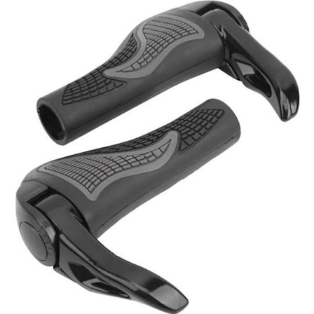 KIMISS Skridsikre Mountainbike Styrgreb - Udvidet Bar Broderi - Sort