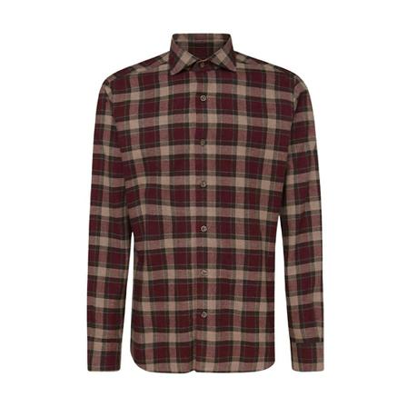 Barba, Casual Shirts Bruin, Heren, Maat:L