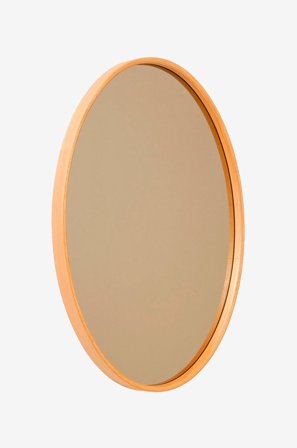 Homitis - Spejl Elipse Oak - Brun - Store spejle - Fra Homeroom
