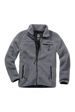 Jas Brandit Teddyfleece Antraciet L