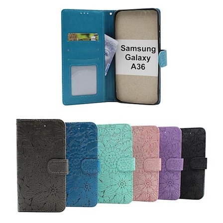 Flower Samsung Galaxy A36 Plånboksfodral