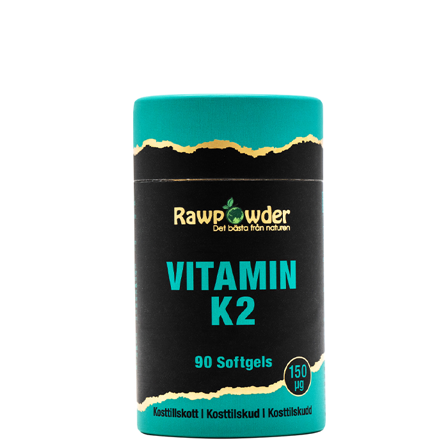 Rawpowder Vitamin K2 150 μg 90 kapsler