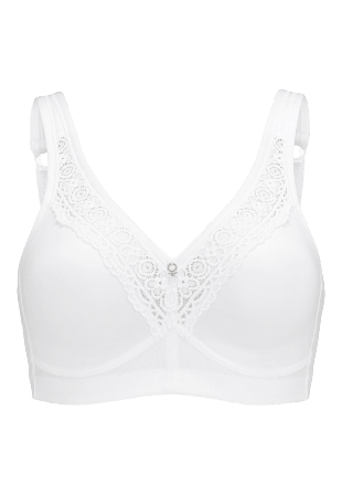 Swegmark Stars Cotton Mjuk-bh Bh Dam Vit 75d