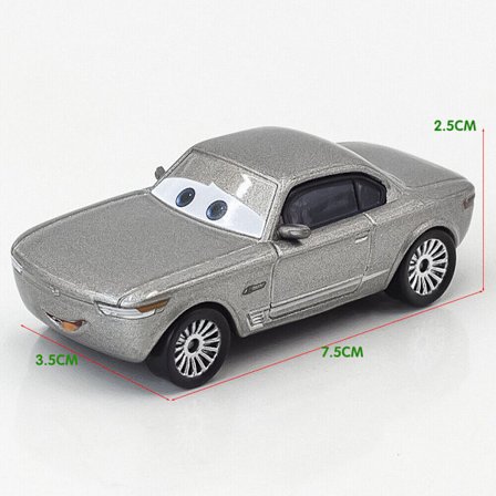 Disney Pixar Bilar Och Plan Lot Blixten 1:55 Diecast Modell Leksaker Gåva Lös Bil