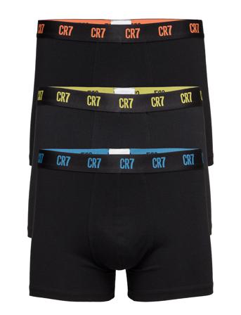 Cr7 Basic, Trunk, 3-Pack Boxerkalsonger Svart CR7