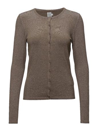A8661, Milasz R-Neck Cardigan Strikkegenser Cardigan Grønn Saint Tropez