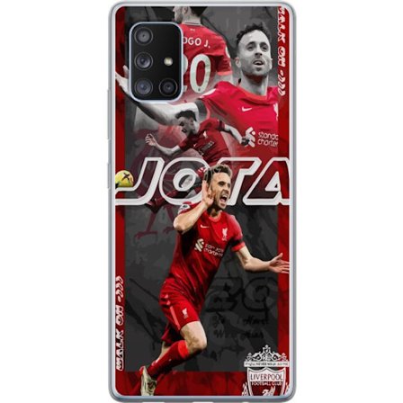 Kompatibelt Mobilskal till Samsung Samsung Galaxy A71 5G Liverpool Diogo Jota nr 20 fotboll affisch Portugalsk anfallare Röda spelare Premier League-