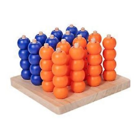 Brädspel i trä Schackpussel Hjärngympa Leksaker för hemmet Nybörjarklassrum